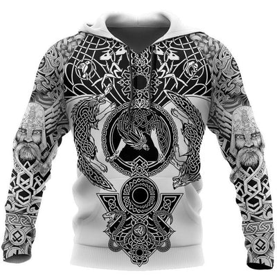 Hoodies For Men's Cool Look, Animal-Print Street Wear