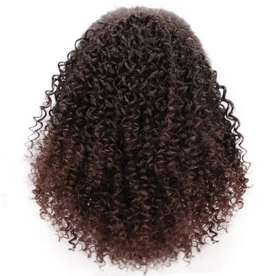 Alkebulan Women's African Drawstring Small Curly Wig: Stylish Stretch