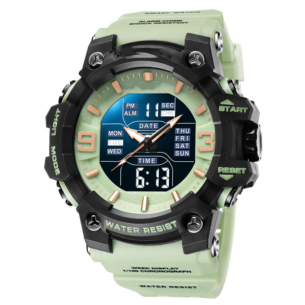 Men's Sports Fashionm Waterproof Multifunctional Electronic Watch