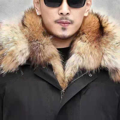 Men's Winter Parka Coat Fashion to keep Warm