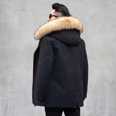 Men's Winter Parka Coat Fashion to keep Warm