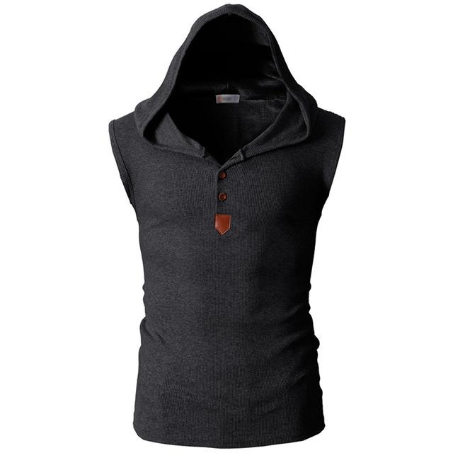 Eminem Cool Looking Sleeveless Hoodies For Men