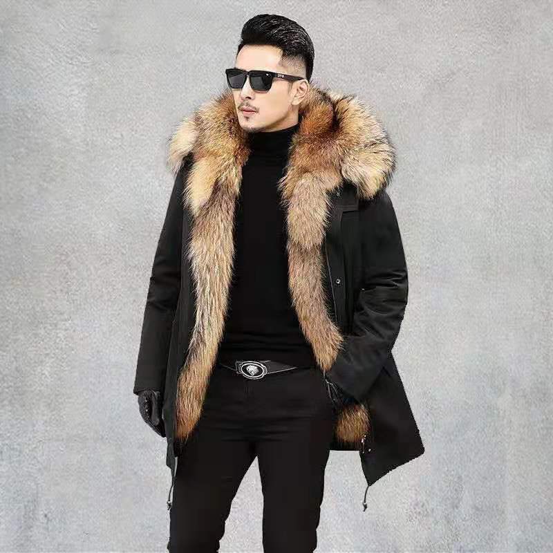 Men's Winter Parka Coat Fashion to keep Warm