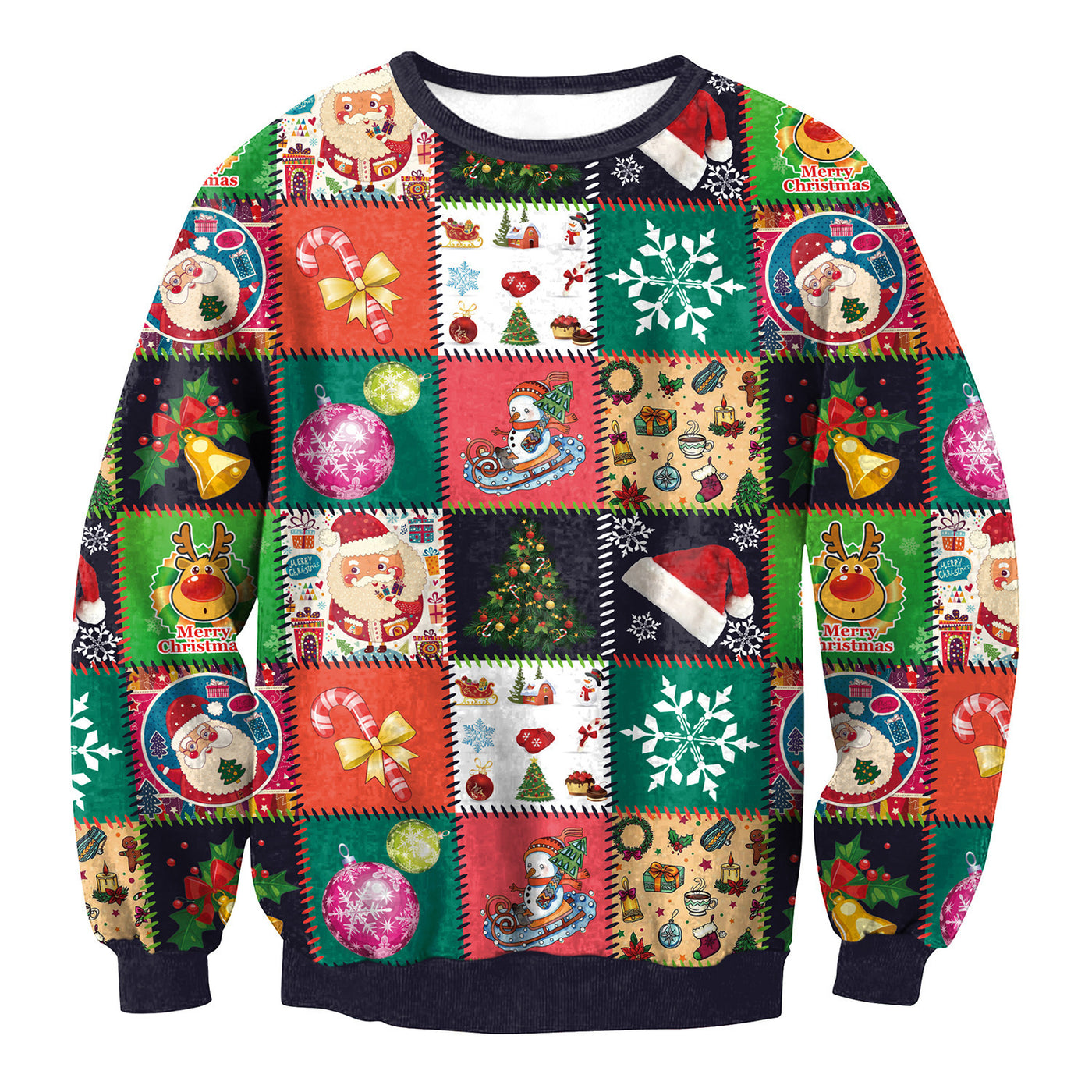 Christmas gift festival digital printed sweater