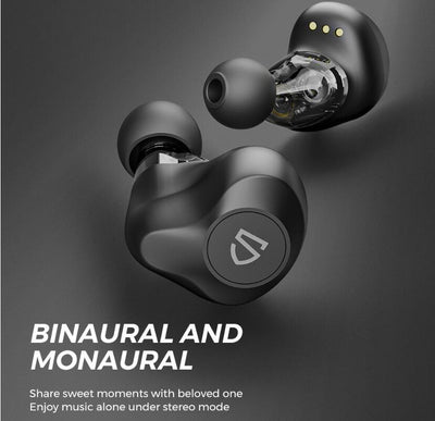 Wireless Earbuds Bluetooth With Dual Dynamic Drivers