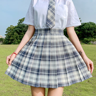 School Girl Uniform Skirt Original College Style Pleated For Student Ladies Going To School