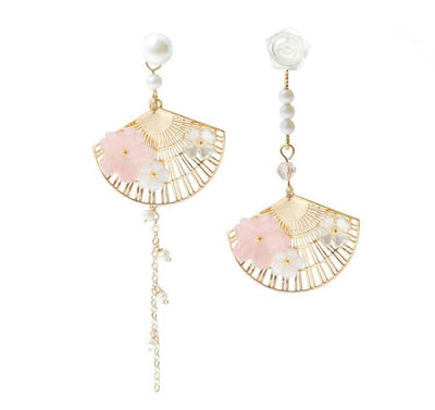 Vintage Stylish Asymmetric Earrings