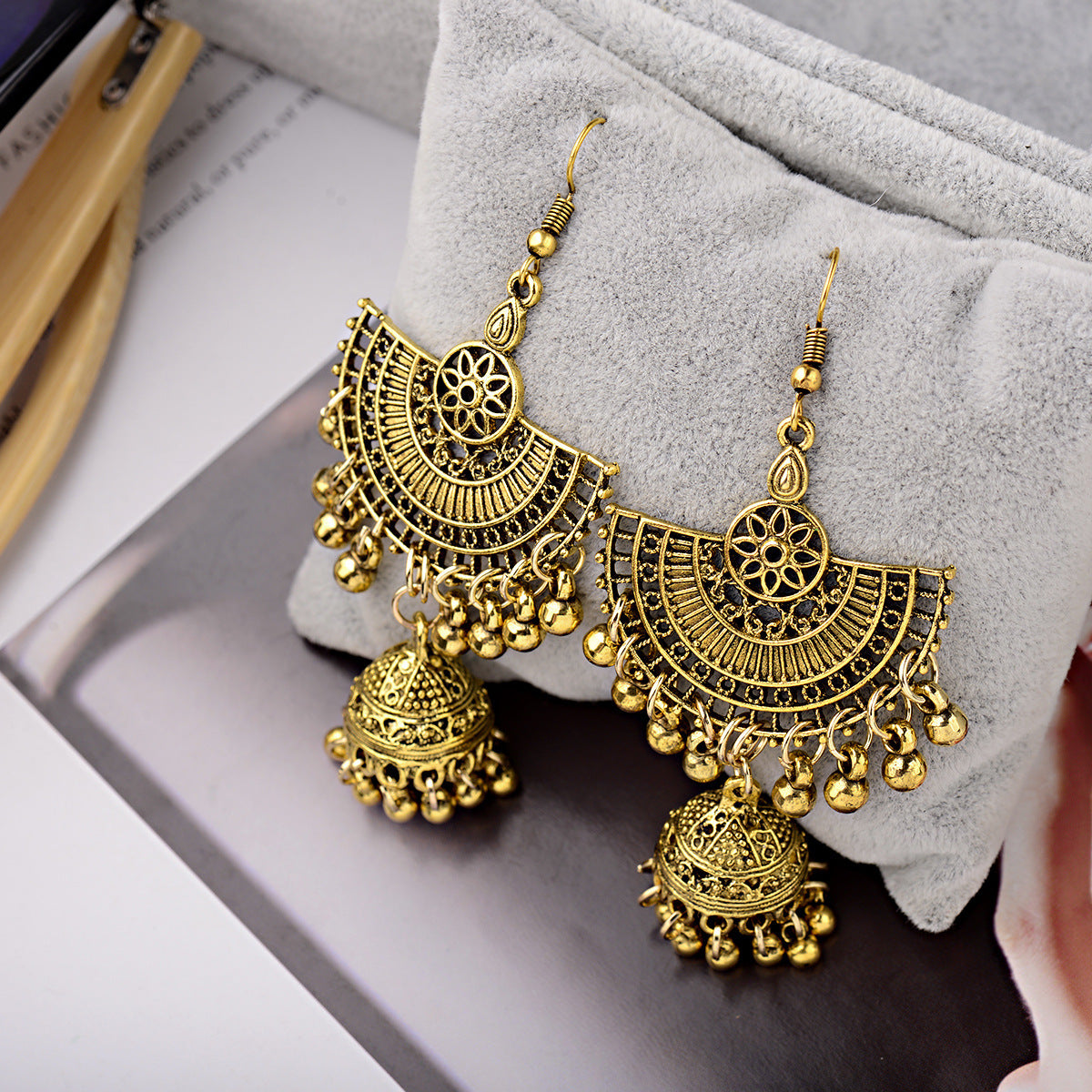 Pearl Rhinestone TopTier Stylish Earrings