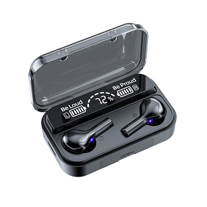 Bluetooth 5.0 Wireless Waterproof LED Earbuds with Microphone