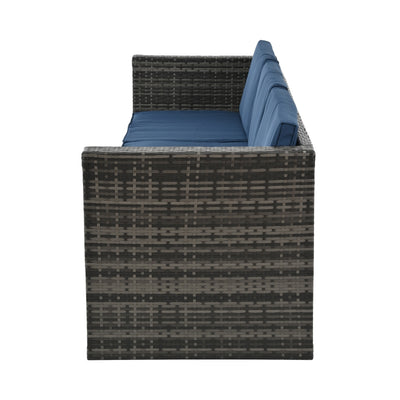 The fabulous Patio Furniture, Outdoor Furniture, Seasonal PE Wicker Furniture,5 Set Wicker Furniture With Plywood
