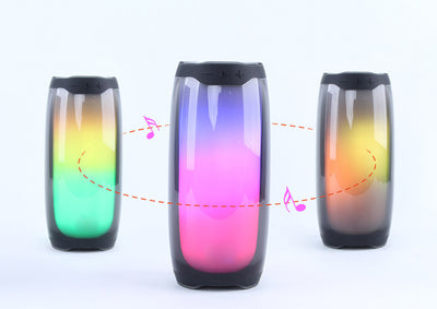 Colorful Light Effect, Card Subwoofer & Sound Bluetooth Speaker,