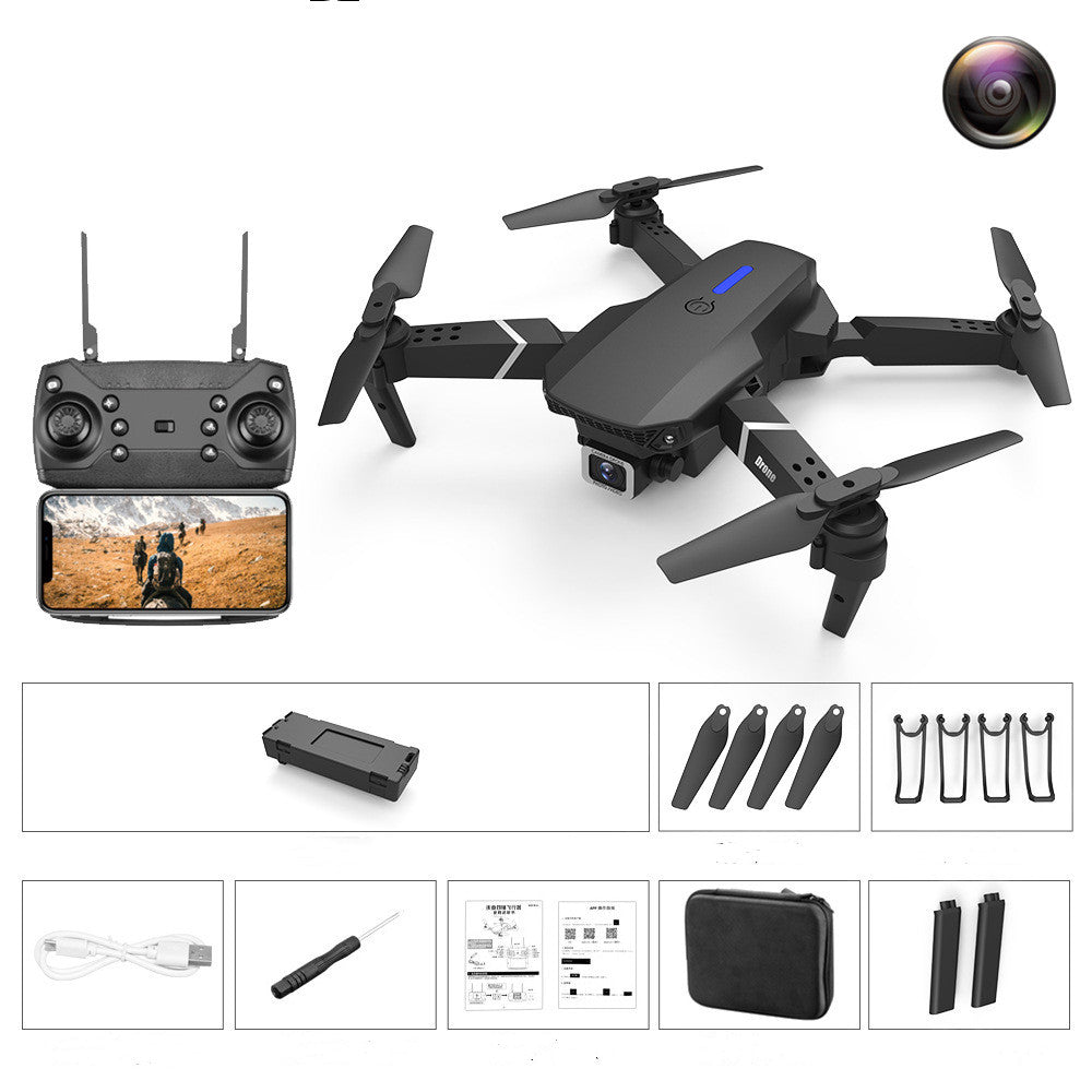 The 4K Pixel Dual Camera Switch Airplane Drone With Remote Control