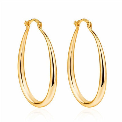 Geometric oval Elegant Earrings With Unique Style