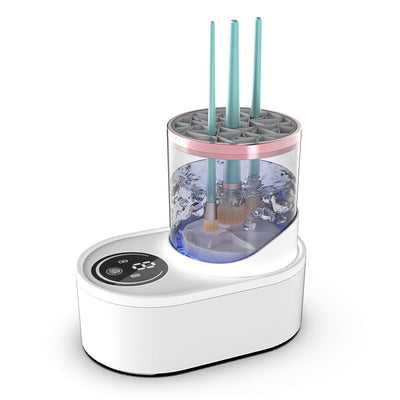 Electric Makeup Brush Cleaner Rechargeable Makeup Brushes Cleaning Tool Automatic & Stand Device