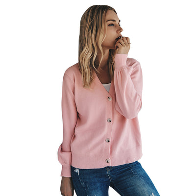 Women's Stylish Knitted Cardigan Blouse