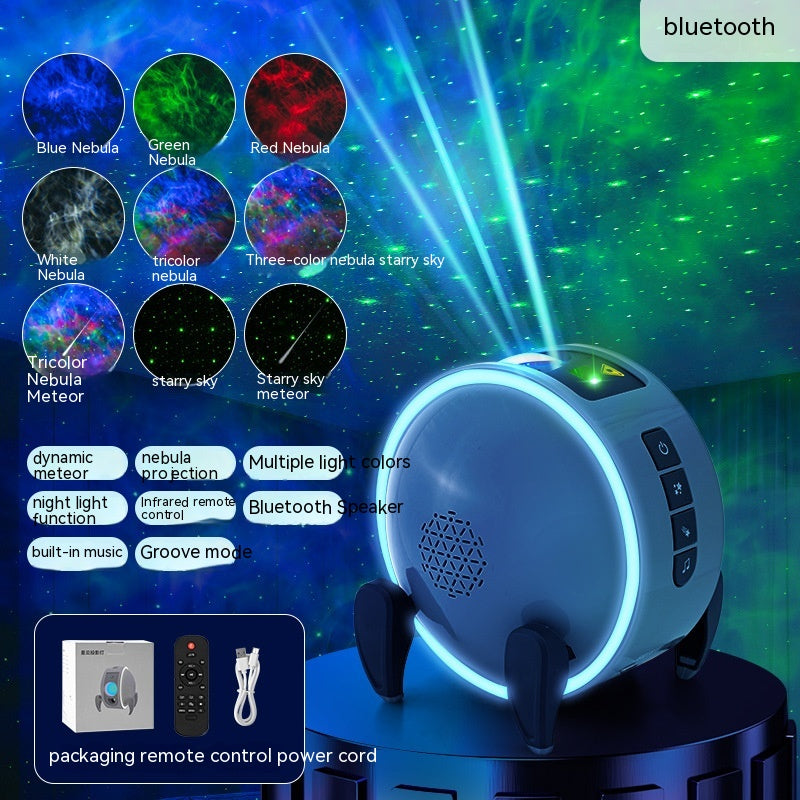 Dream Starry Sky Projector HD Laser Atmosphere + Bluetooth & Light color