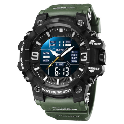 Men's Sports Fashionm Waterproof Multifunctional Electronic Watch