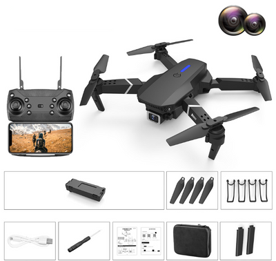 The 4K Pixel Dual Camera Switch Airplane Drone With Remote Control