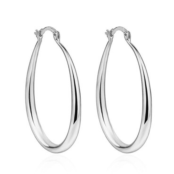 Geometric oval Elegant Earrings With Unique Style