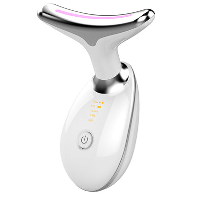 EMS Thermal Neck Lifting And Tighten Massager Electrict Wrinkle Remover For Woman