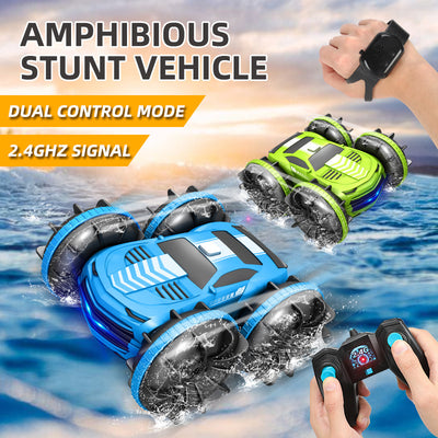 Children's Amphibious Gesture-sensing Off-road Climbing Stunt Remote Control Car