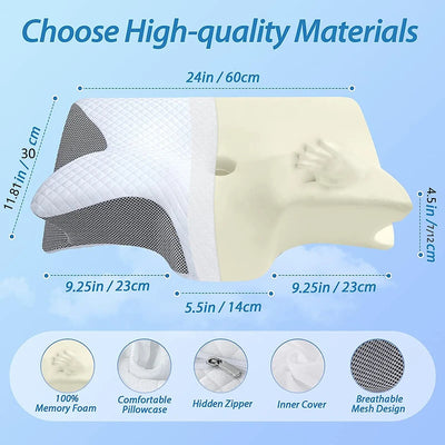 Proper pillow for neck pain