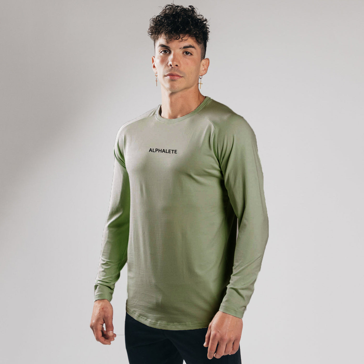 Top Notch Slim Fit Elastic Cotton Long Sleeve T-shirt Underlay