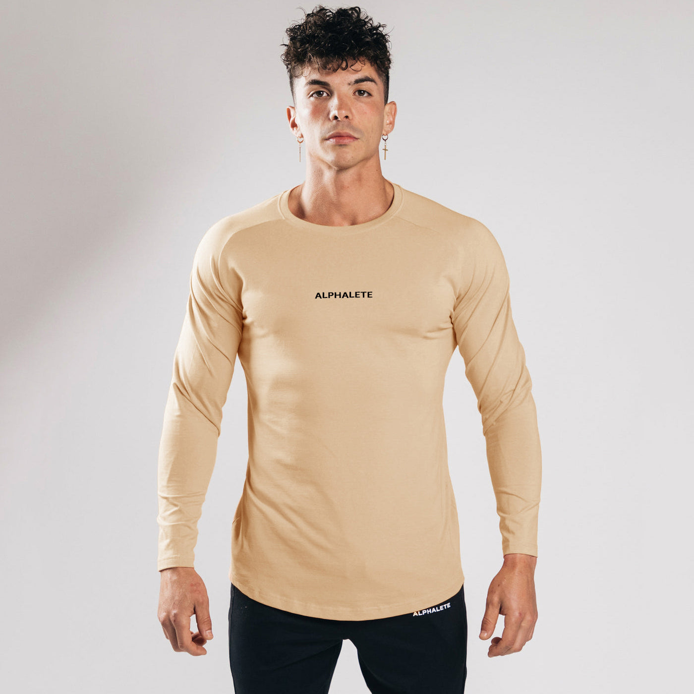 Top Notch Slim Fit Elastic Cotton Long Sleeve T-shirt Underlay