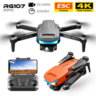 The Obstacle Avoidance UAV HD 4K Dual Camera Optical Flow Positioning + Remote Control