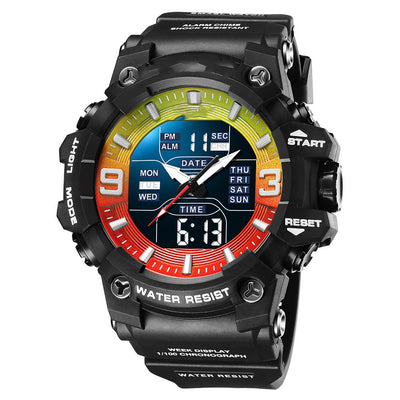 Men's Sports Fashionm Waterproof Multifunctional Electronic Watch