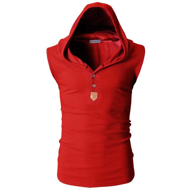 Eminem Cool Looking Sleeveless Hoodies For Men