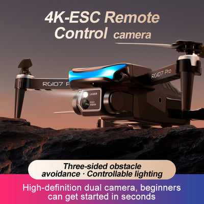 The Obstacle Avoidance UAV HD 4K Dual Camera Optical Flow Positioning + Remote Control