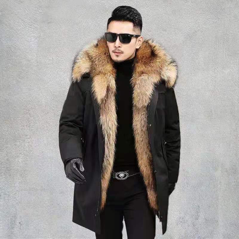 Men's Winter Parka Coat Fashion to keep Warm