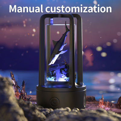 Stylish Accessories 2 In 1 Audio Crystal Light And Bluetooth Speaker Gift Touch Resin Night Light