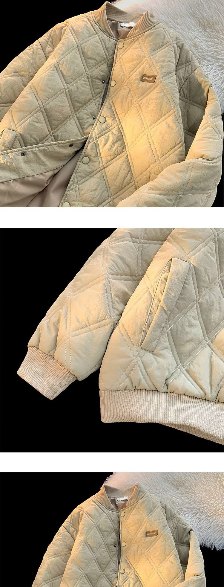 Seasonal Winter Coat For Youth Cotton-Padded Up