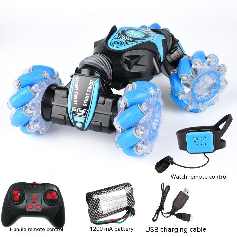 Gesture Induction Twist Stunt Car Toy + Remote Control