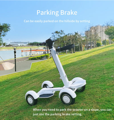 Enjoy That Tour Like Tiger Woods As You Travel On The Four Wheel Golf Electric Folding Light Longboard Lawn Course Scooter