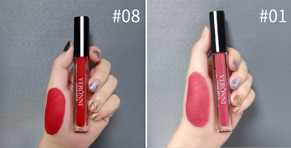 Matte color lipstick