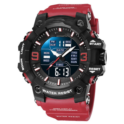 Men's Sports Fashionm Waterproof Multifunctional Electronic Watch