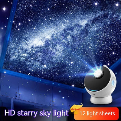 The Colorful Star Light Projector Creative Galaxy Ambience Light