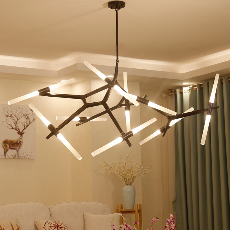 Luxurious Look Modern Irregular Living Room Minimalist Dining Room Chandelier