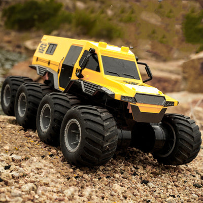 Amphibious High-Speed 8-Wheel Stunt Car with Remote Control