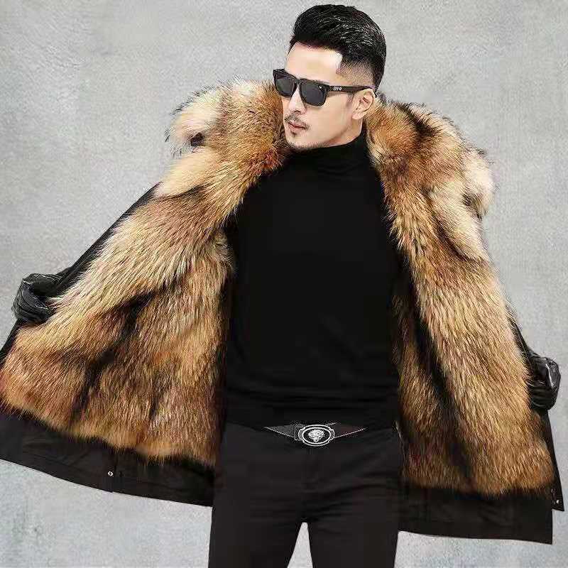 Men's Winter Parka Coat Fashion to keep Warm