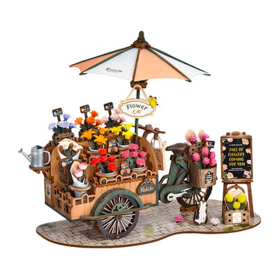 The Astounding Rolfe Blossom Cart 3D Wooden Puzzle, Only Supports TK And Independent Website Platforms