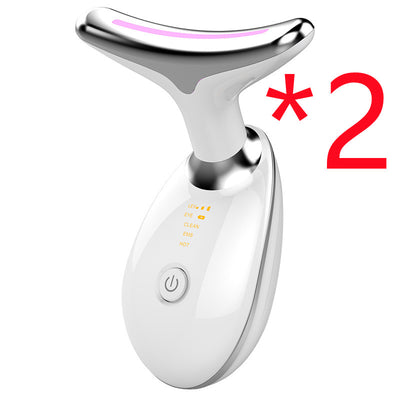 EMS Thermal Neck Lifting And Tighten Massager Electrict Wrinkle Remover For Woman