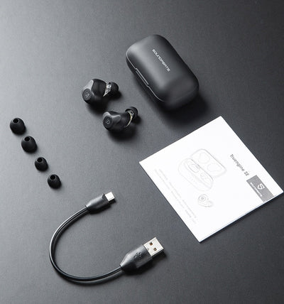 Wireless Earbuds Bluetooth With Dual Dynamic Drivers