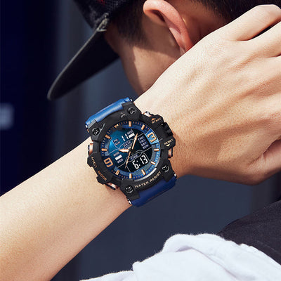 Men's Sports Fashionm Waterproof Multifunctional Electronic Watch