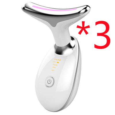 EMS Thermal Neck Lifting And Tighten Massager Electrict Wrinkle Remover For Woman