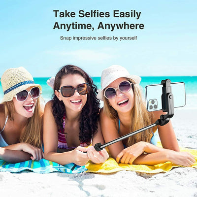 Fit  Telescopic Selfie Stick Bluetooth Tripod Monopod Phone Holder