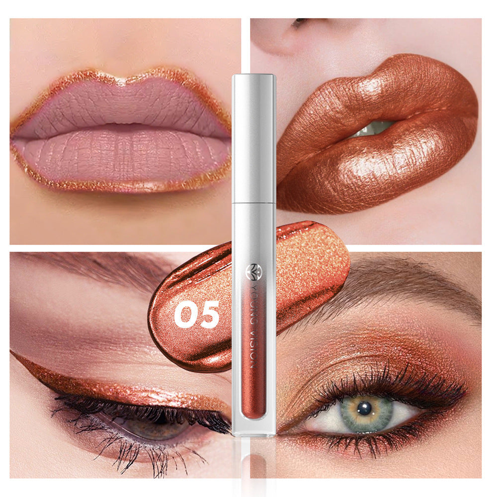 Lipstick eyeshadow